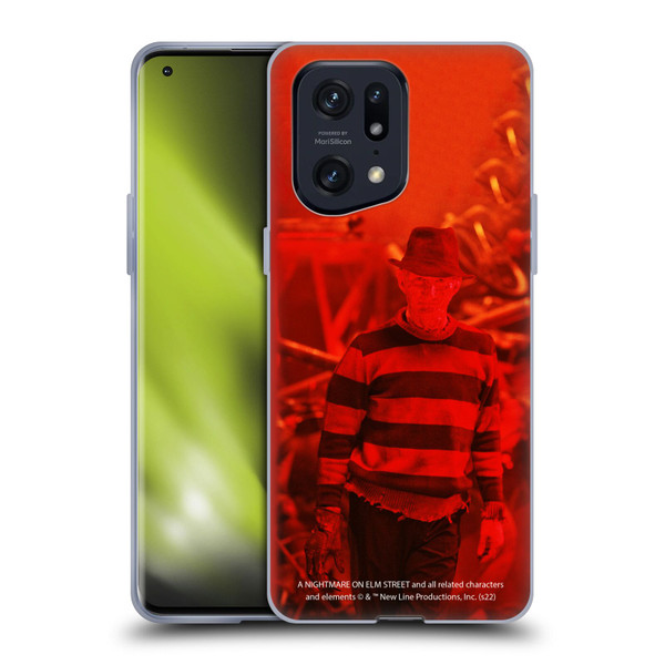 A Nightmare On Elm Street 3 Dream Warriors Graphics Freddy 2 Soft Gel Case for OPPO Find X5 Pro