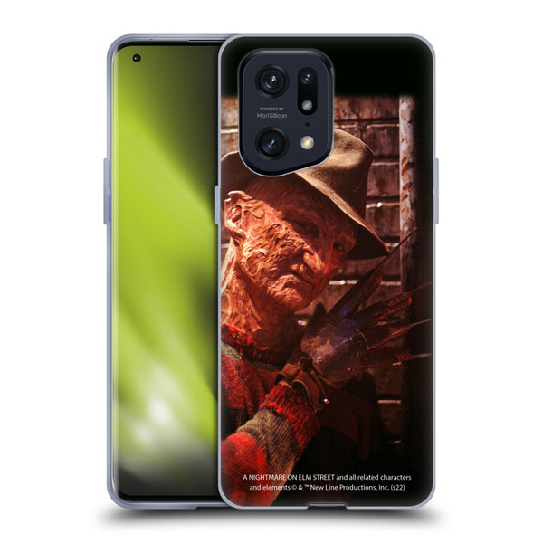 A Nightmare On Elm Street 3 Dream Warriors Graphics Freddy 3 Soft Gel Case for OPPO Find X5 Pro