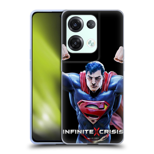 Infinite Crisis Characters Superman Soft Gel Case for OPPO Reno8 Pro
