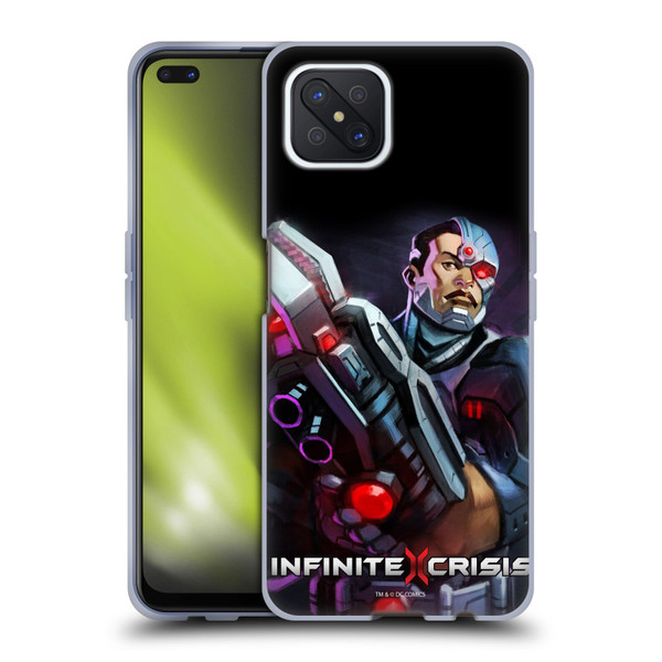 Infinite Crisis Characters Cyborg Soft Gel Case for OPPO Reno4 Z 5G