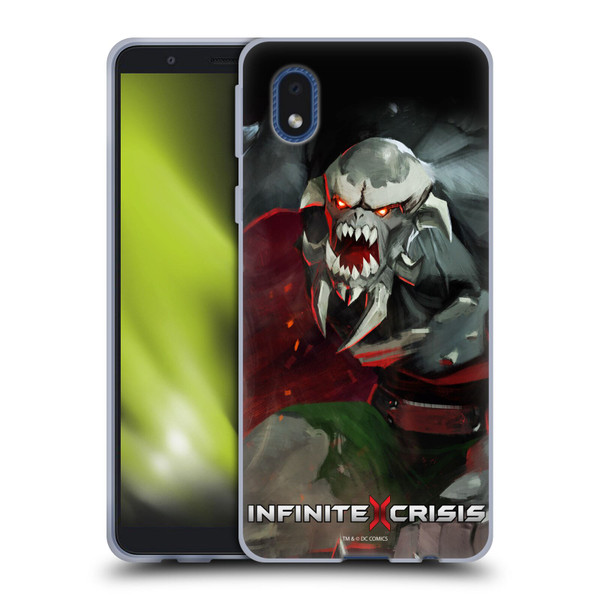 Infinite Crisis Characters Doomsday Soft Gel Case for Samsung Galaxy A01 Core (2020)