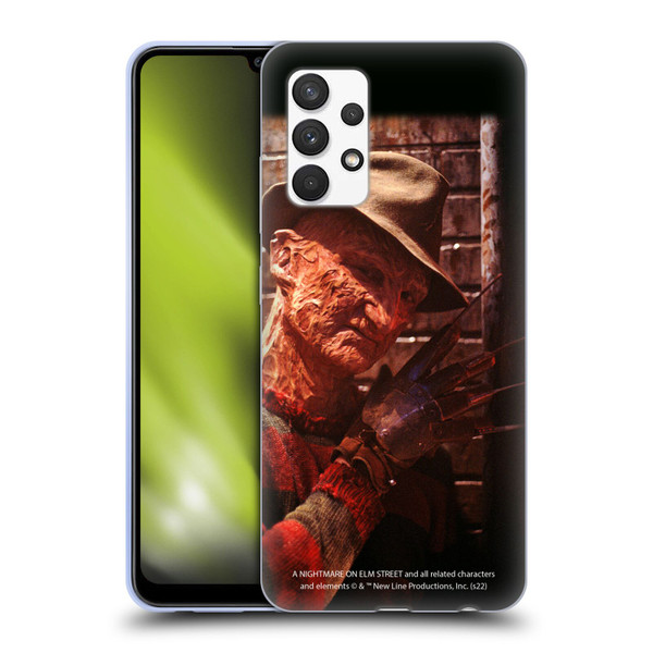 A Nightmare On Elm Street 3 Dream Warriors Graphics Freddy 3 Soft Gel Case for Samsung Galaxy A32 (2021)