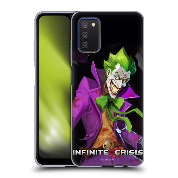 Infinite Crisis Characters Joker Soft Gel Case for Samsung Galaxy A03s (2021)