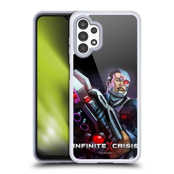 Infinite Crisis Characters Cyborg Soft Gel Case for Samsung Galaxy A13 (2022)