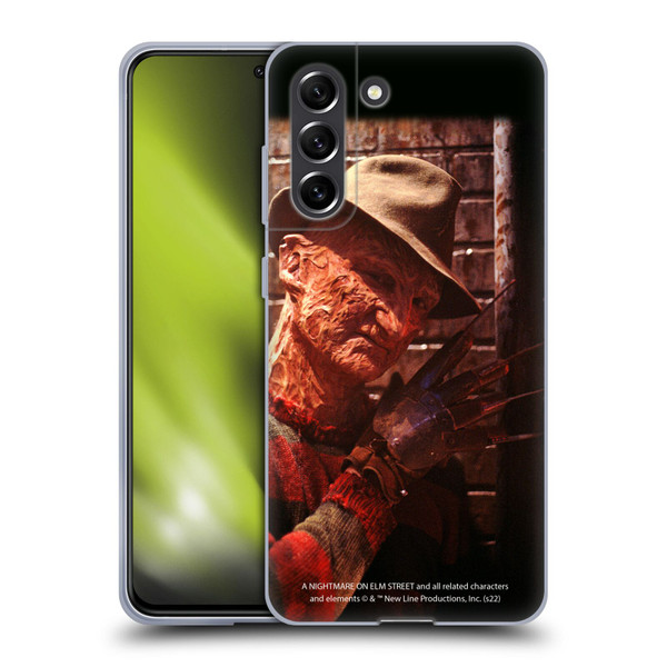 A Nightmare On Elm Street 3 Dream Warriors Graphics Freddy 3 Soft Gel Case for Samsung Galaxy S21 FE 5G