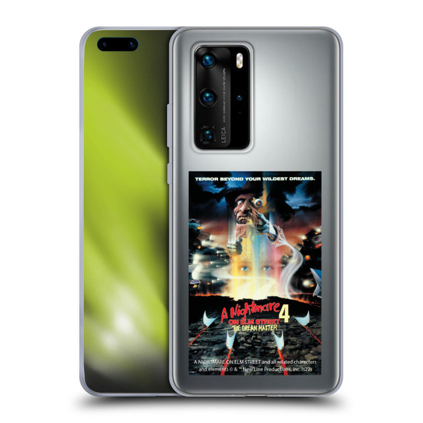 A Nightmare On Elm Street 4 The Dream Master Graphics Poster Soft Gel Case for Huawei P40 Pro / P40 Pro Plus 5G