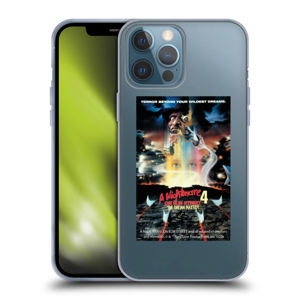 A Nightmare On Elm Street 4 The Dream Master Graphics Poster Soft Gel Case for Apple iPhone 13 Pro Max