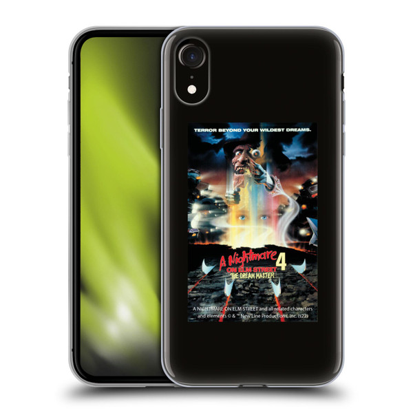 A Nightmare On Elm Street 4 The Dream Master Graphics Poster Soft Gel Case for Apple iPhone XR