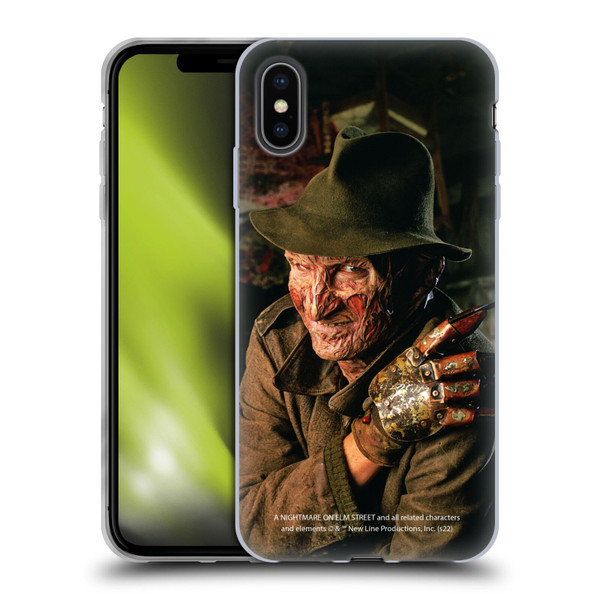 A Nightmare On Elm Street 4 The Dream Master Graphics Freddy Soft Gel Case for Apple iPhone XS Max