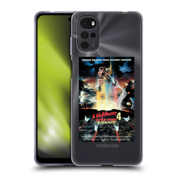 A Nightmare On Elm Street 4 The Dream Master Graphics Poster Soft Gel Case for Motorola Moto G22