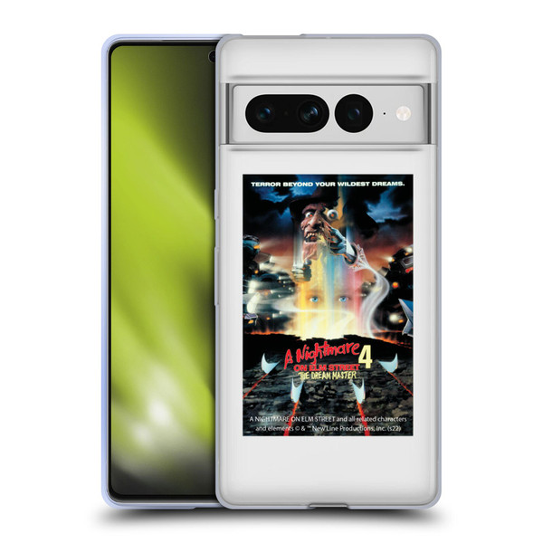 A Nightmare On Elm Street 4 The Dream Master Graphics Poster Soft Gel Case for Google Pixel 7 Pro