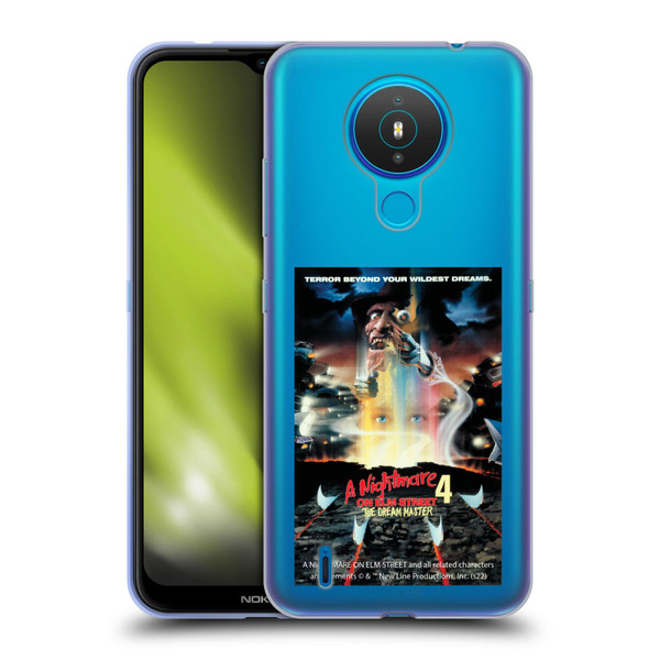 A Nightmare On Elm Street 4 The Dream Master Graphics Poster Soft Gel Case for Nokia 1.4