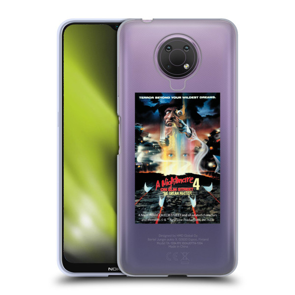 A Nightmare On Elm Street 4 The Dream Master Graphics Poster Soft Gel Case for Nokia G10