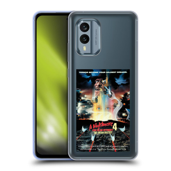 A Nightmare On Elm Street 4 The Dream Master Graphics Poster Soft Gel Case for Nokia X30