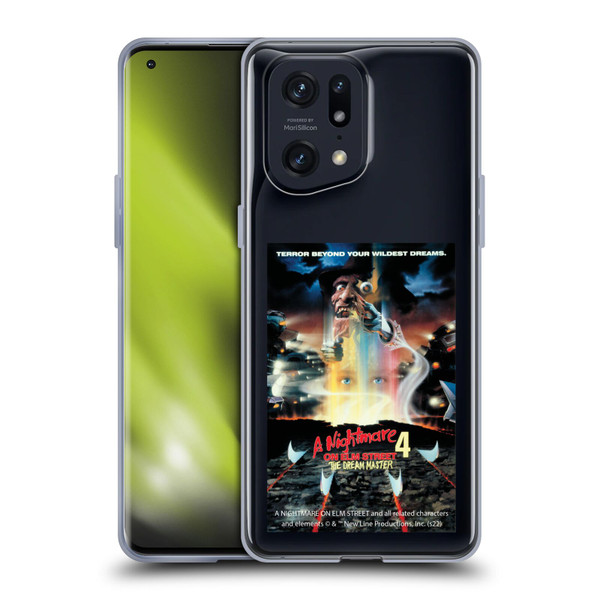 A Nightmare On Elm Street 4 The Dream Master Graphics Poster Soft Gel Case for OPPO Find X5 Pro