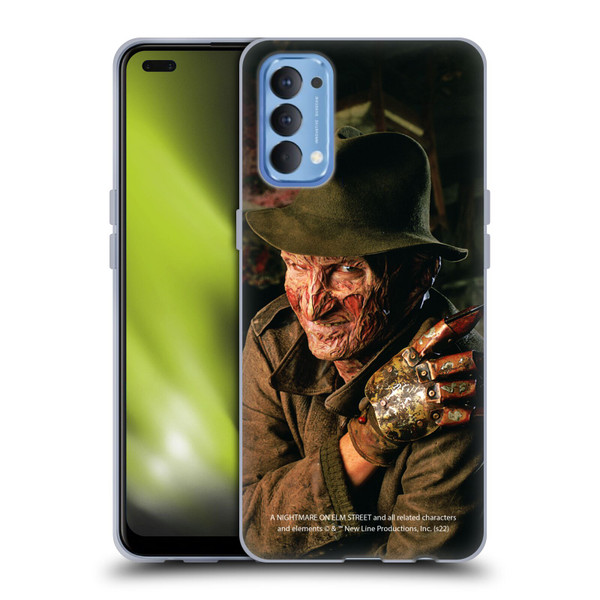 A Nightmare On Elm Street 4 The Dream Master Graphics Freddy Soft Gel Case for OPPO Reno 4 5G