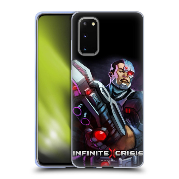 Infinite Crisis Characters Cyborg Soft Gel Case for Samsung Galaxy S20 / S20 5G