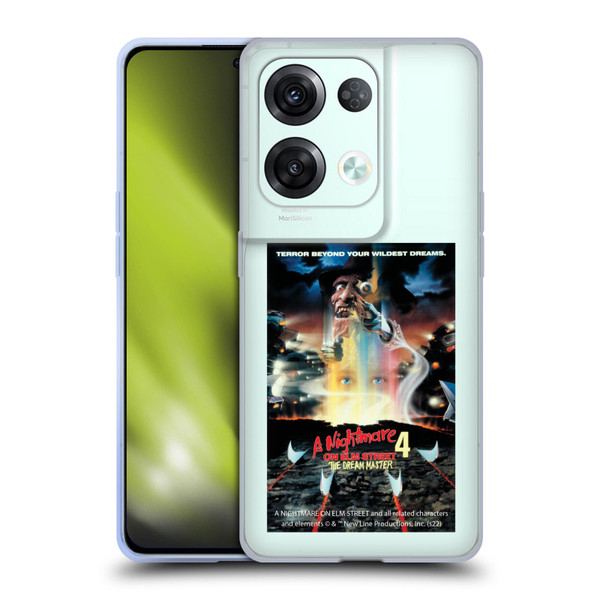 A Nightmare On Elm Street 4 The Dream Master Graphics Poster Soft Gel Case for OPPO Reno8 Pro