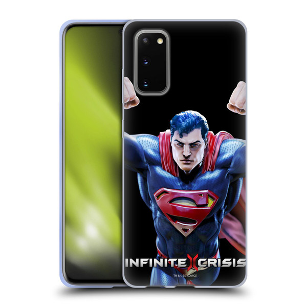 Infinite Crisis Characters Superman Soft Gel Case for Samsung Galaxy S20 / S20 5G
