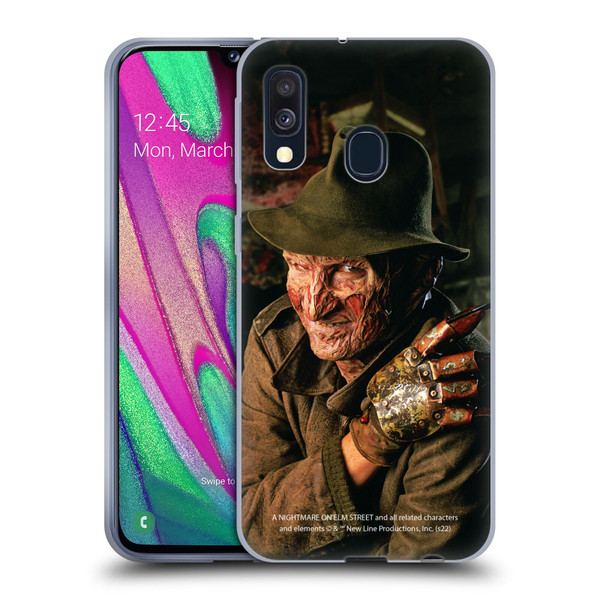 A Nightmare On Elm Street 4 The Dream Master Graphics Freddy Soft Gel Case for Samsung Galaxy A40 (2019)