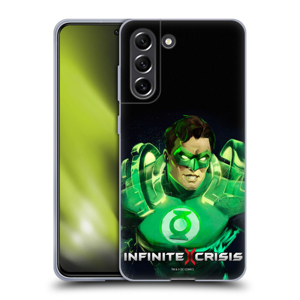 Infinite Crisis Characters Green Lantern Soft Gel Case for Samsung Galaxy S21 FE 5G