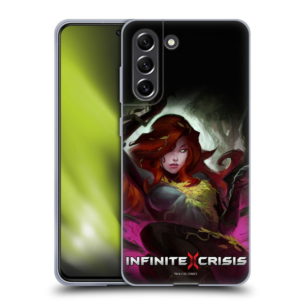 Infinite Crisis Characters Poison Ivy Soft Gel Case for Samsung Galaxy S21 FE 5G