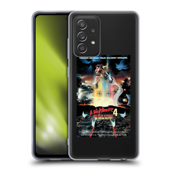 A Nightmare On Elm Street 4 The Dream Master Graphics Poster Soft Gel Case for Samsung Galaxy A52 / A52s / 5G (2021)