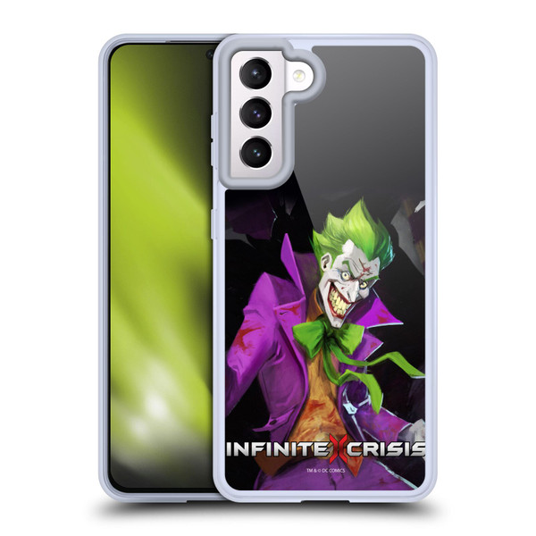 Infinite Crisis Characters Joker Soft Gel Case for Samsung Galaxy S21 5G