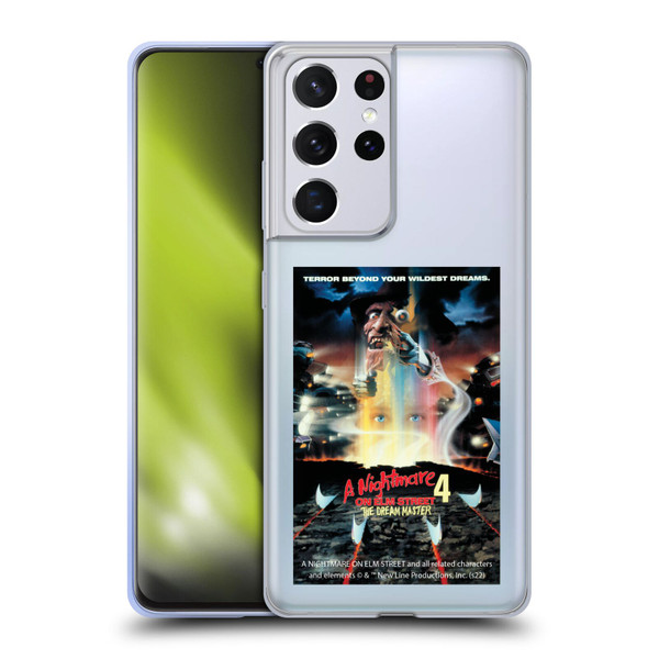 A Nightmare On Elm Street 4 The Dream Master Graphics Poster Soft Gel Case for Samsung Galaxy S21 Ultra 5G
