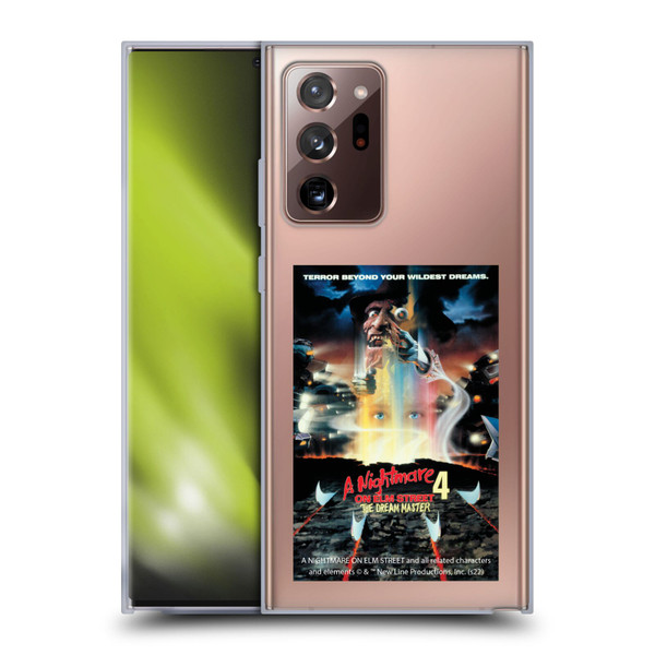 A Nightmare On Elm Street 4 The Dream Master Graphics Poster Soft Gel Case for Samsung Galaxy Note20 Ultra / 5G