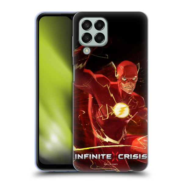 Infinite Crisis Characters Flash Soft Gel Case for Samsung Galaxy M33 (2022)