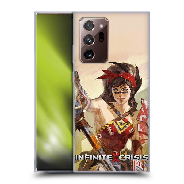 Infinite Crisis Characters Atomic Wonder Woman Soft Gel Case for Samsung Galaxy Note20 Ultra / 5G