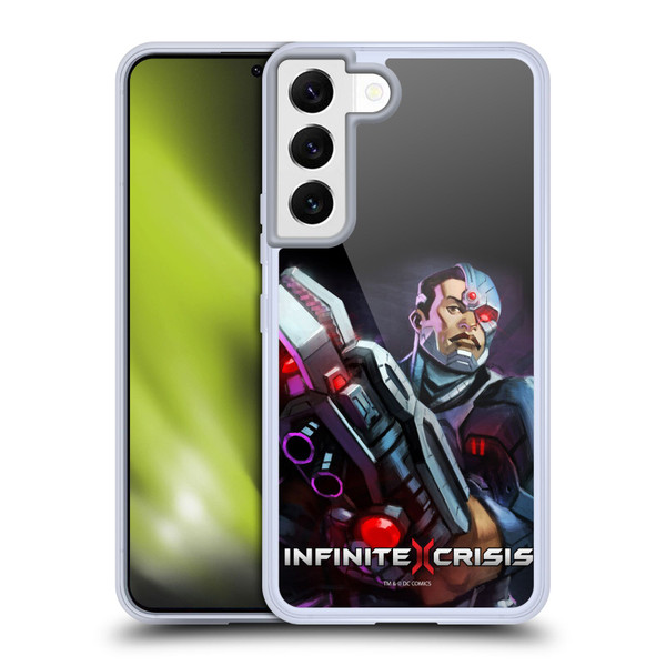 Infinite Crisis Characters Cyborg Soft Gel Case for Samsung Galaxy S22 5G