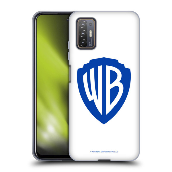 Warner Bros. Shield Logo White Soft Gel Case for HTC Desire 21 Pro 5G