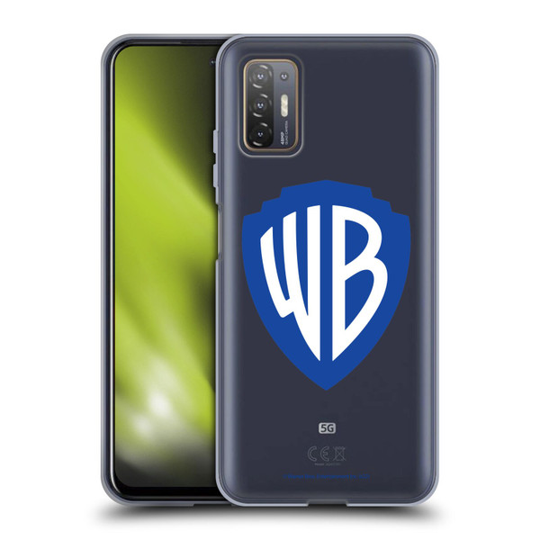Warner Bros. Shield Logo Plain Soft Gel Case for HTC Desire 21 Pro 5G