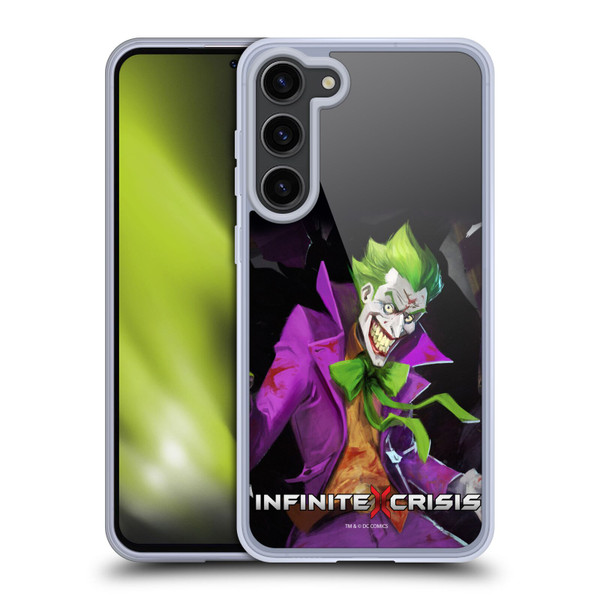 Infinite Crisis Characters Joker Soft Gel Case for Samsung Galaxy S23+ 5G