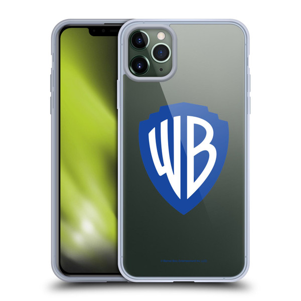 Warner Bros. Shield Logo Plain Soft Gel Case for Apple iPhone 11 Pro Max