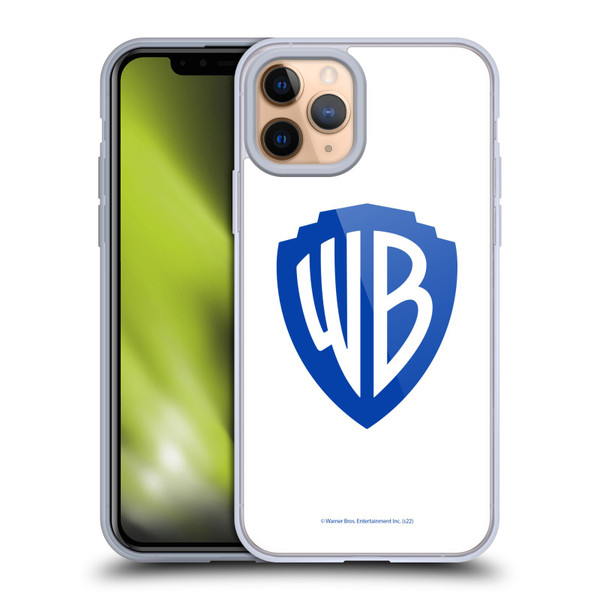 Warner Bros. Shield Logo White Soft Gel Case for Apple iPhone 11 Pro