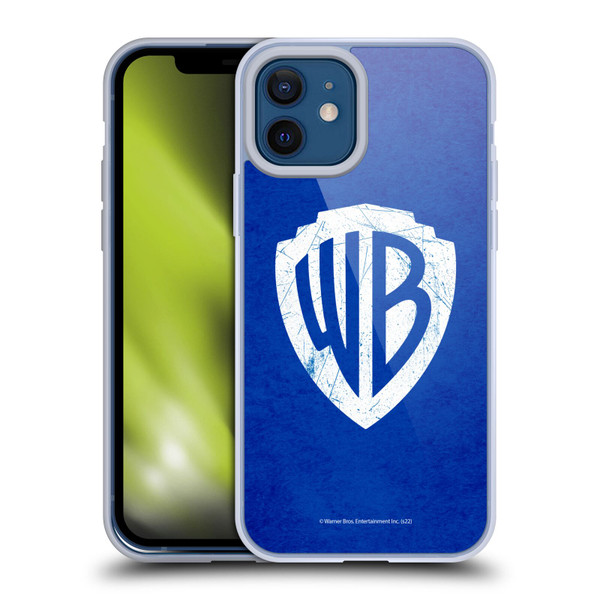 Warner Bros. Shield Logo Distressed Soft Gel Case for Apple iPhone 12 / iPhone 12 Pro