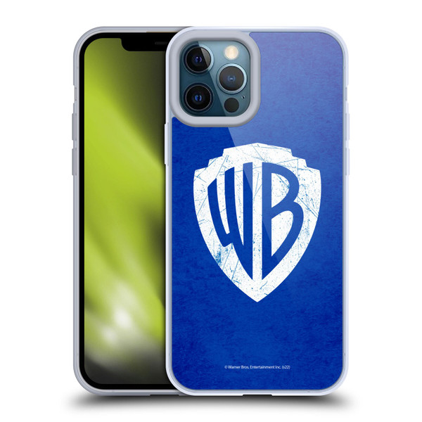 Warner Bros. Shield Logo Distressed Soft Gel Case for Apple iPhone 12 Pro Max