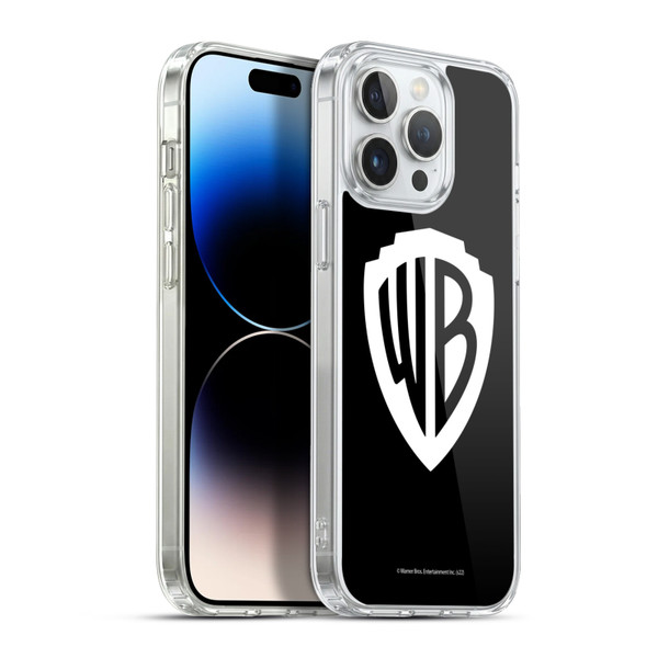 Warner Bros. Shield Logo Black Soft Gel Case for Apple iPhone 13 Pro Max & MagSafe