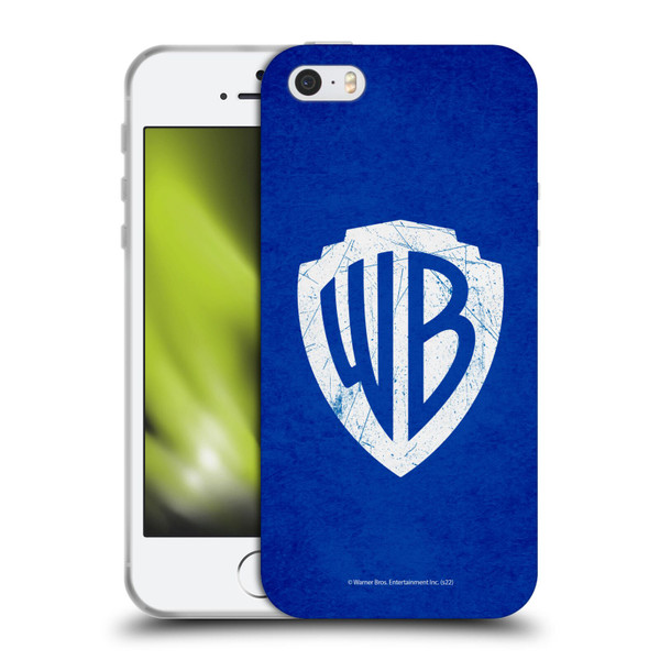 Warner Bros. Shield Logo Distressed Soft Gel Case for Apple iPhone 5 / 5s / iPhone SE 2016