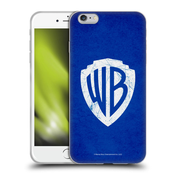 Warner Bros. Shield Logo Distressed Soft Gel Case for Apple iPhone 6 Plus / iPhone 6s Plus
