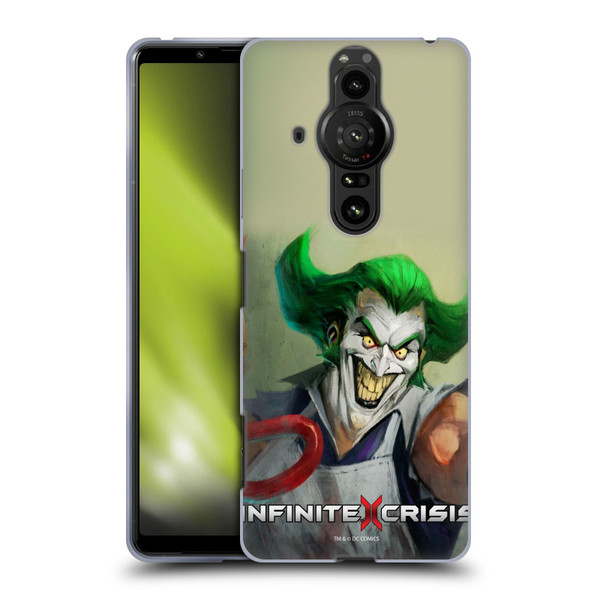 Infinite Crisis Characters Gaslight Joker Soft Gel Case for Sony Xperia Pro-I
