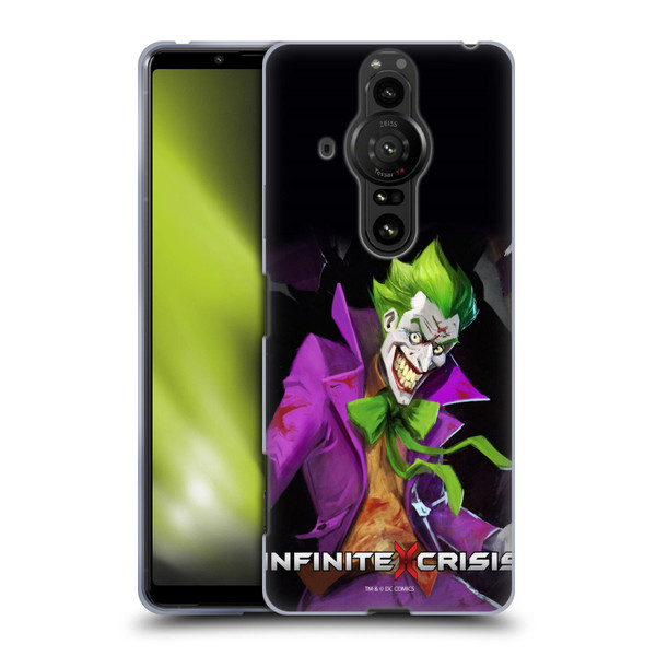Infinite Crisis Characters Joker Soft Gel Case for Sony Xperia Pro-I
