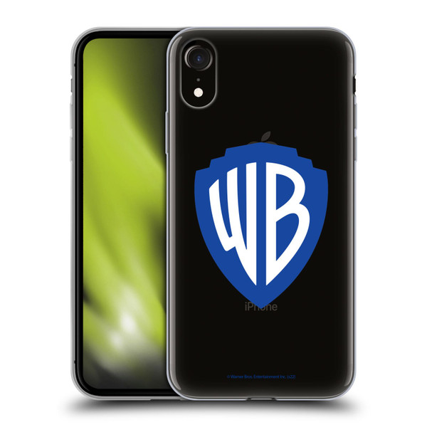 Warner Bros. Shield Logo Plain Soft Gel Case for Apple iPhone XR