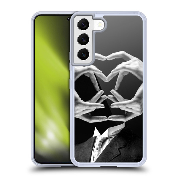 LouiJoverArt Black And White Mr Handy Man Soft Gel Case for Samsung Galaxy S22 5G