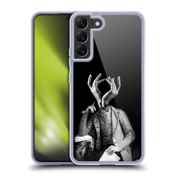 LouiJoverArt Black And White Sensitive Man Soft Gel Case for Samsung Galaxy S22+ 5G