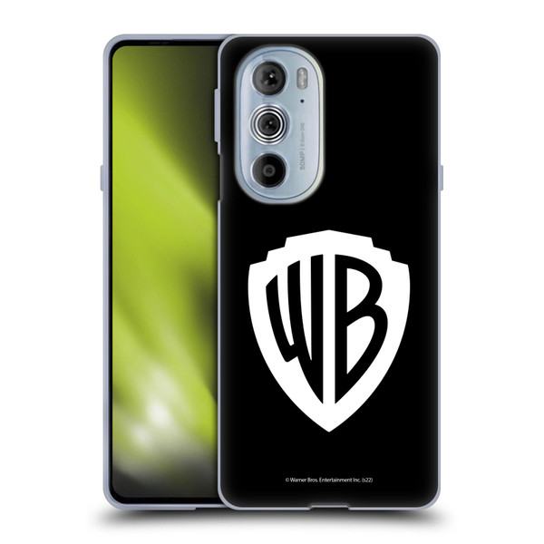 Warner Bros. Shield Logo Black Soft Gel Case for Motorola Edge X30