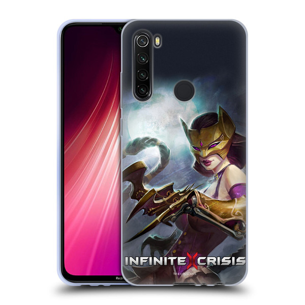 Infinite Crisis Characters Catwoman Soft Gel Case for Xiaomi Redmi Note 8T
